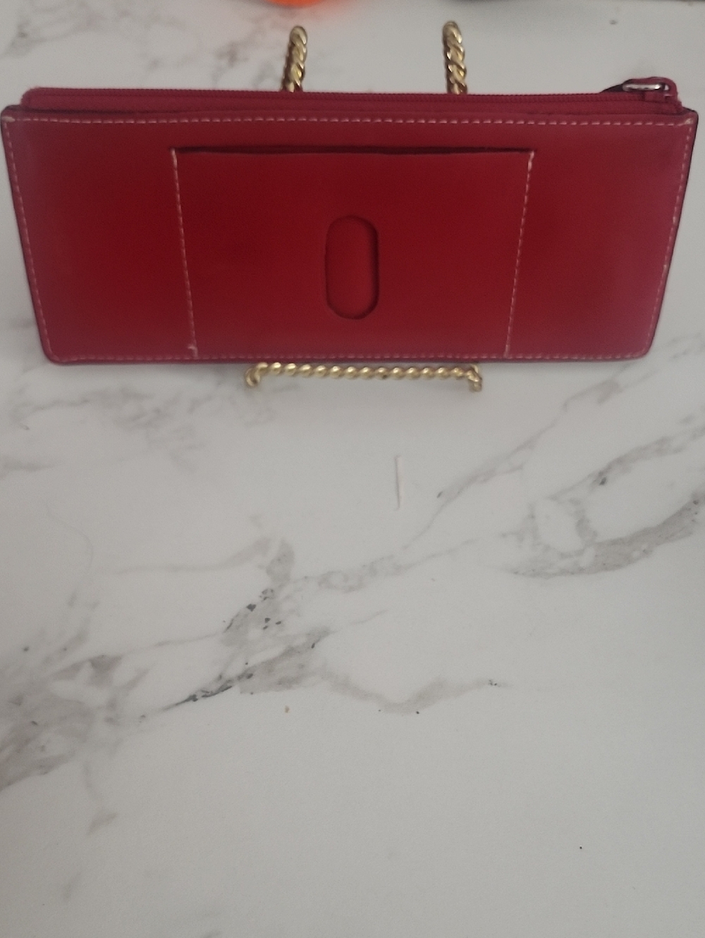 Lodis Red Women's Leather Wallet - Picture 3 of 7
